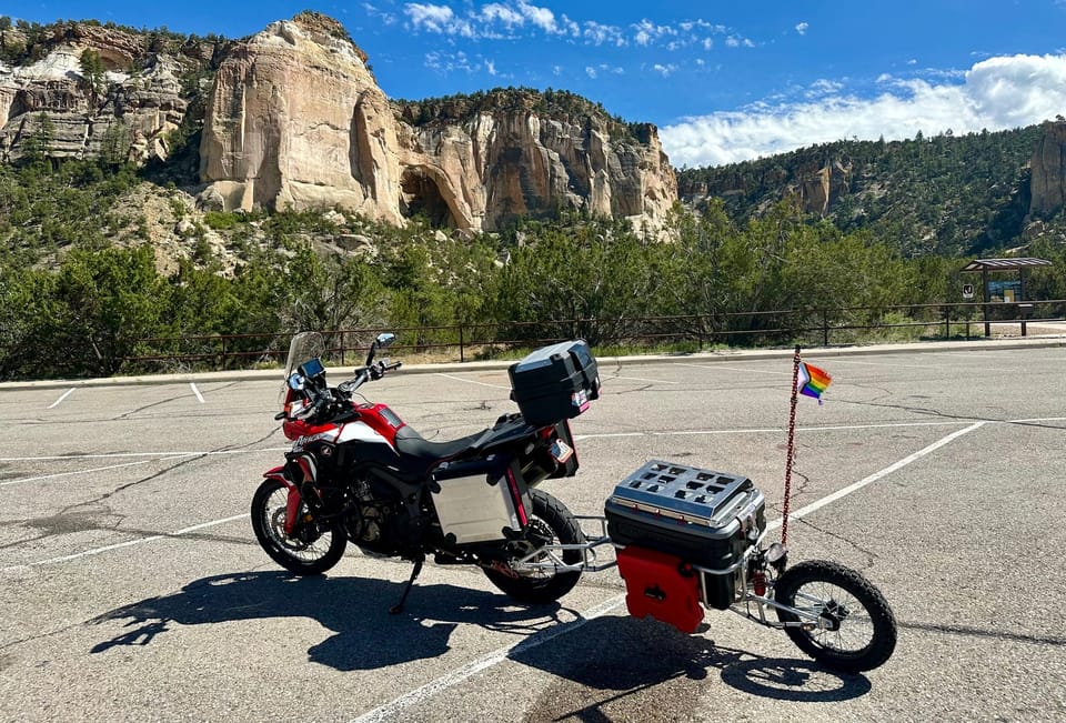 My KIP Moto SherpaX Dual-Sport Trailer